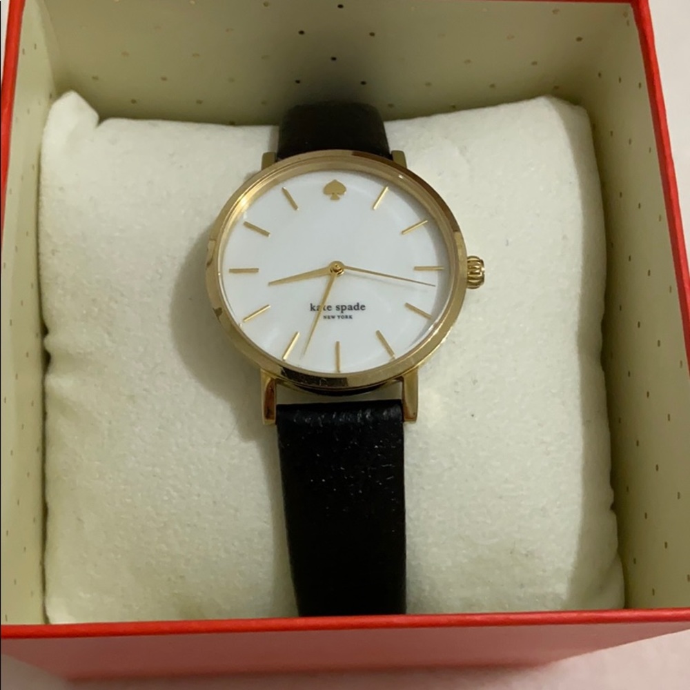 Kate spade leather strap watch
